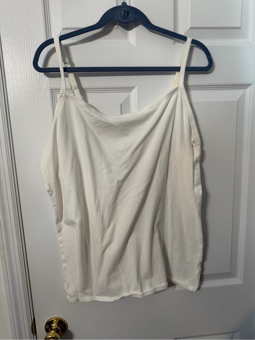 Duluth Trading Co Cream Spaghetti Strap Camisole